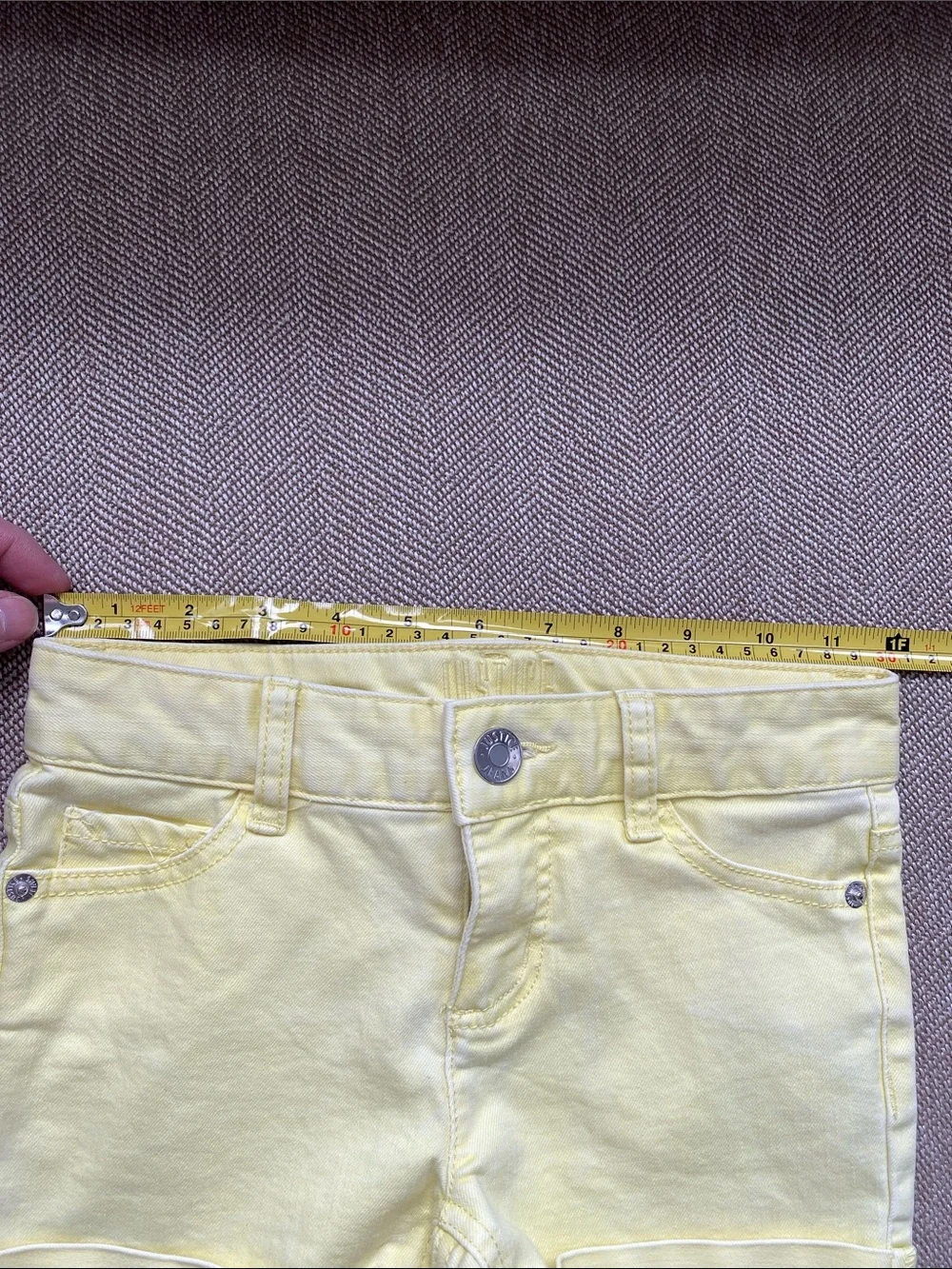 Justice Tie Dye Yellow Girls' Shorts